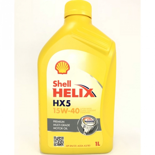 1 Liter Shell HELIX HX5 15W-40